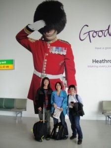 Debbie, Sue and Serena Leaving the UK